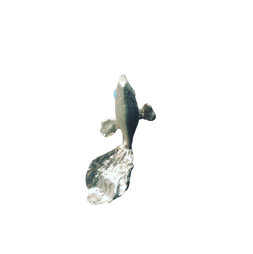 Silver Fish Brooch – GEMELF JEWELRY